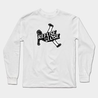 Refuse to Lose Football - Soccer Long Sleeve T-Shirt